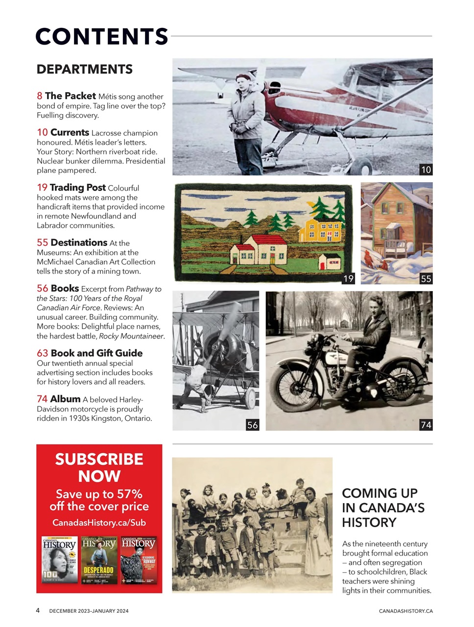 Canada's History Preview Pages