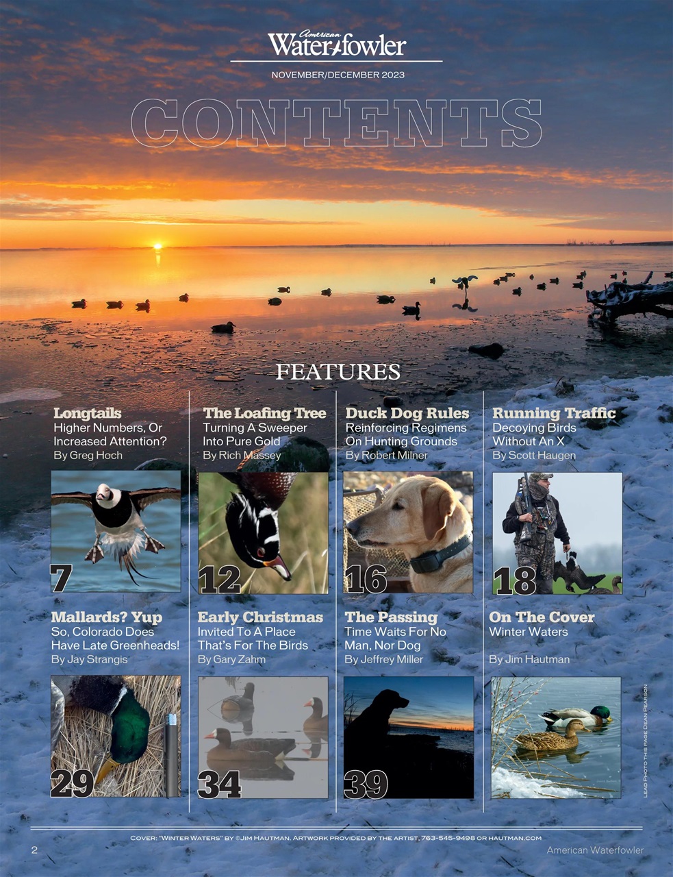 American Waterfowler Preview Pages