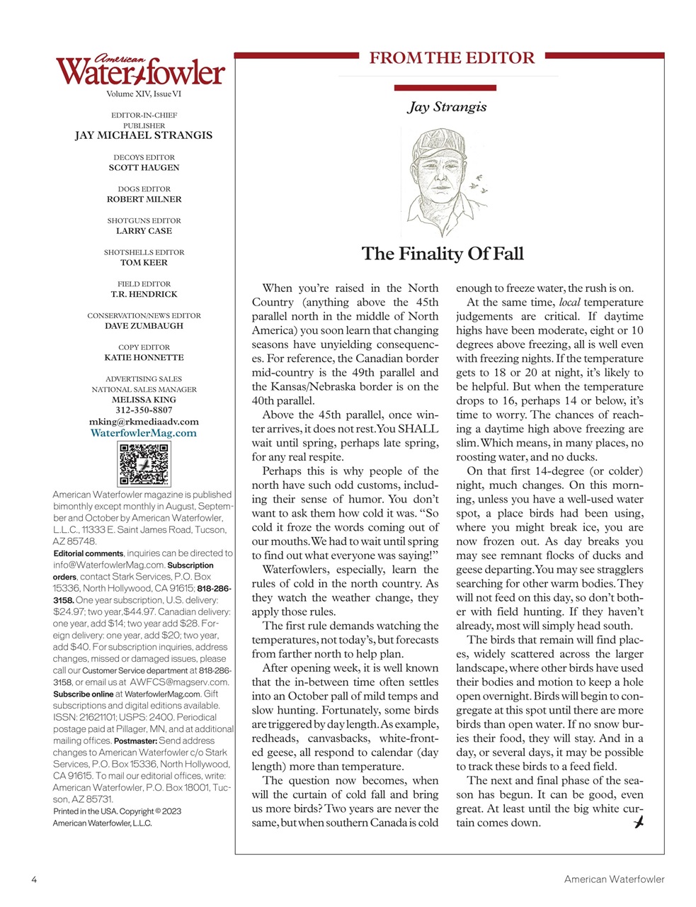 American Waterfowler Preview Pages