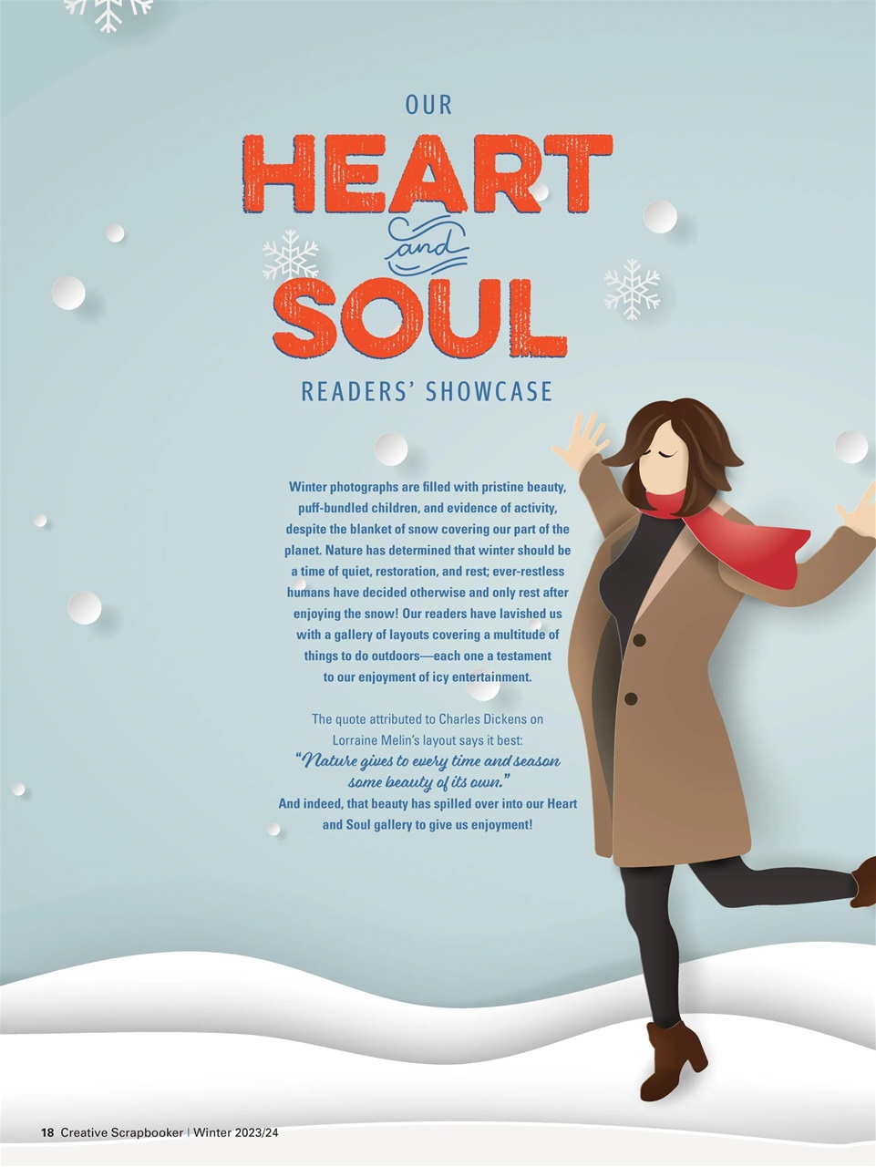 Creative Scrapbooker Preview Pages