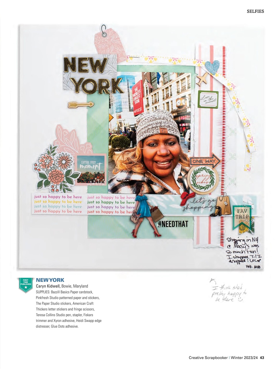 Creative Scrapbooker Preview Pages