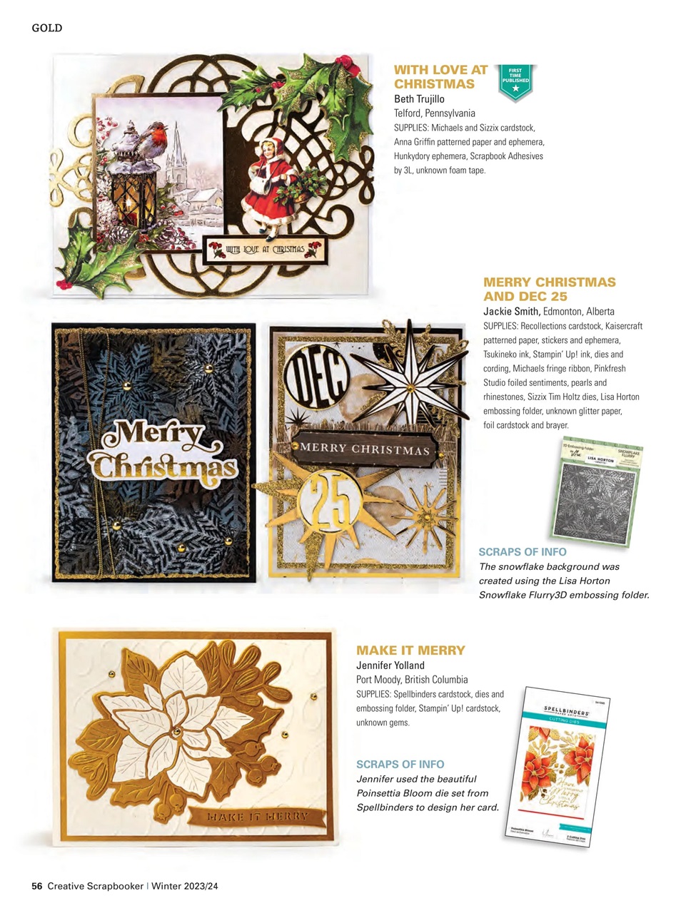 Creative Scrapbooker Preview Pages