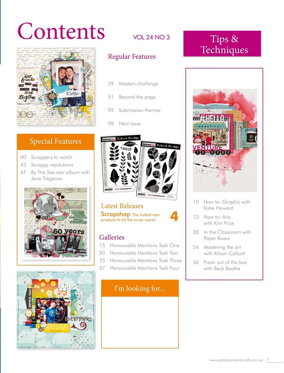 Scrapbooking Memories Preview Pages