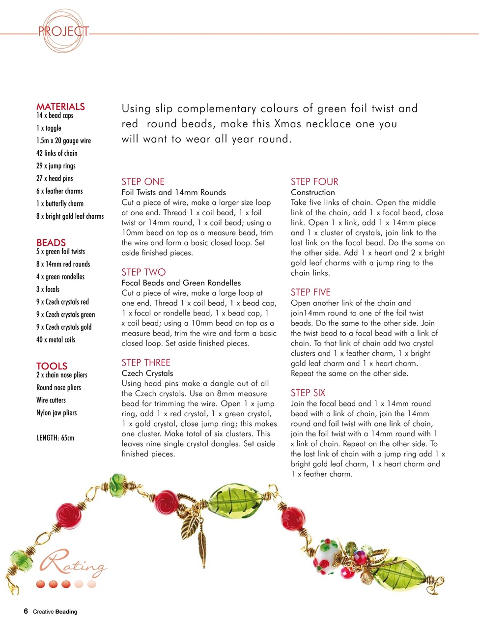 Creative Beading Preview Pages