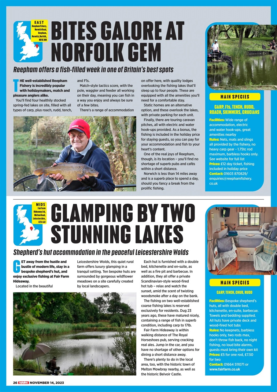 Angling Times Preview Pages