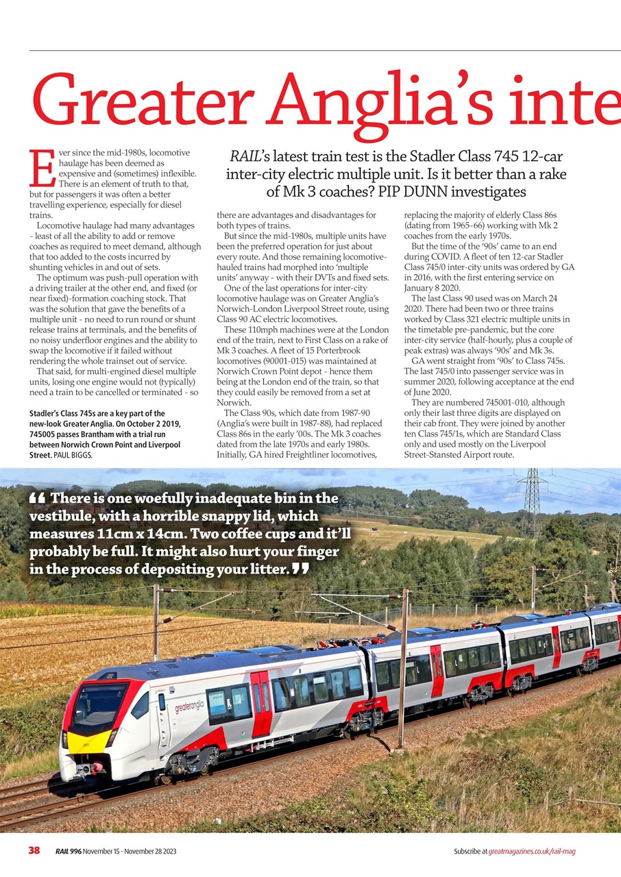 Rail Preview Pages