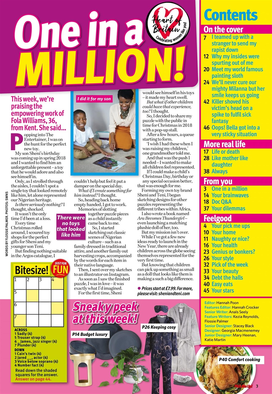 Pick Me Up Preview Pages