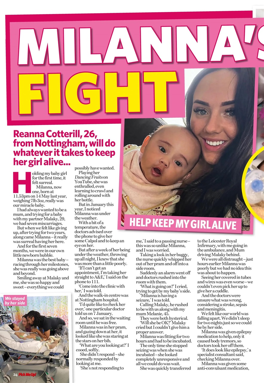 Pick Me Up Preview Pages