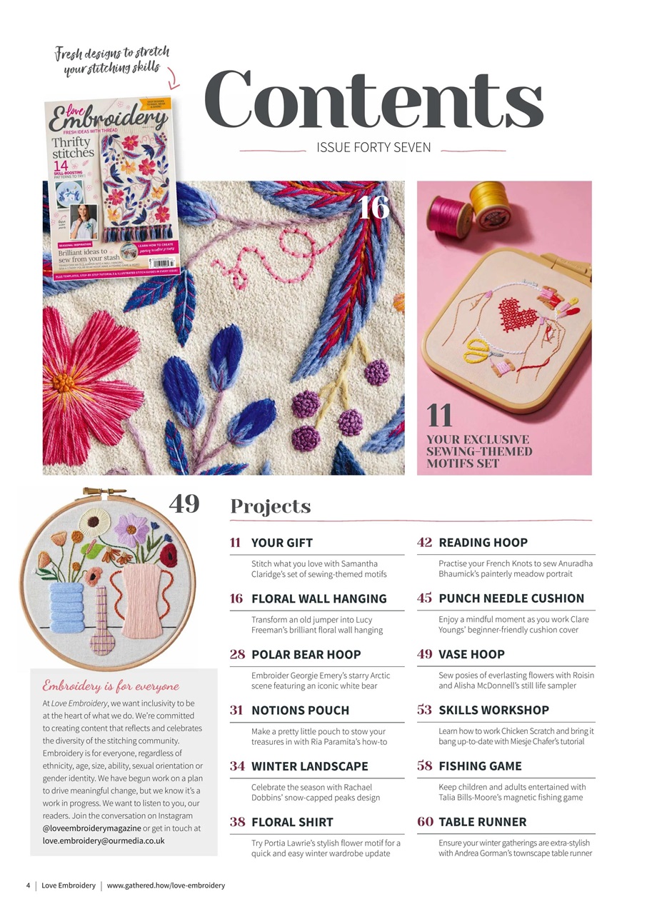 Love Embroidery Preview Pages
