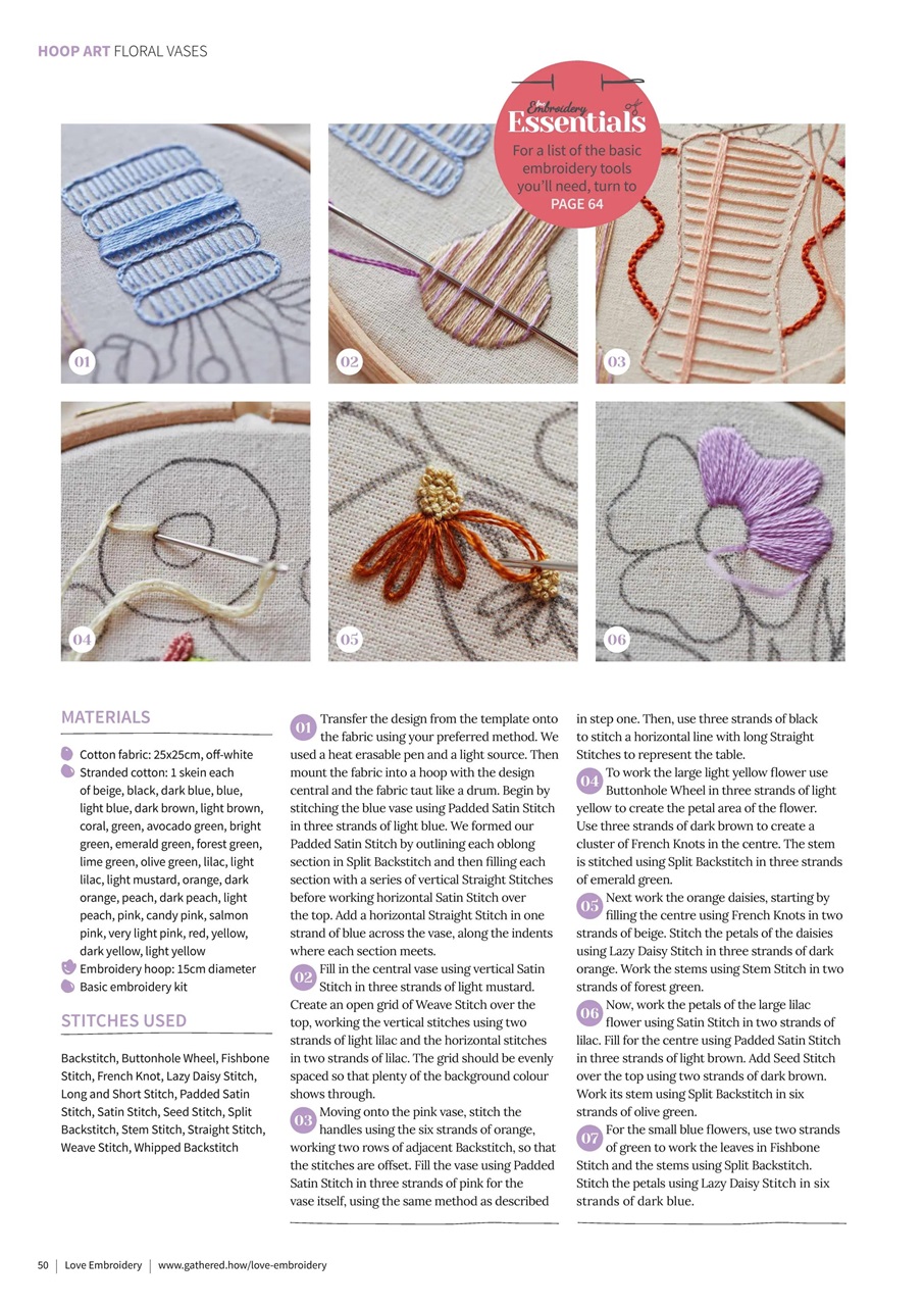 Love Embroidery Preview Pages