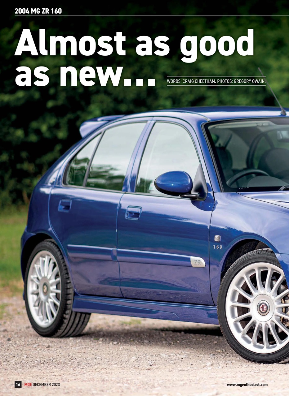 MG Enthusiast Preview Pages