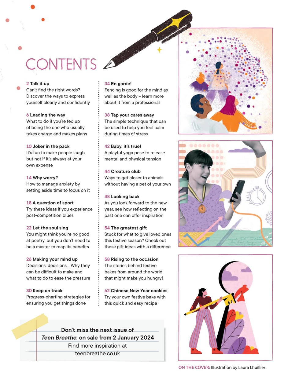 Teen Breathe Preview Pages