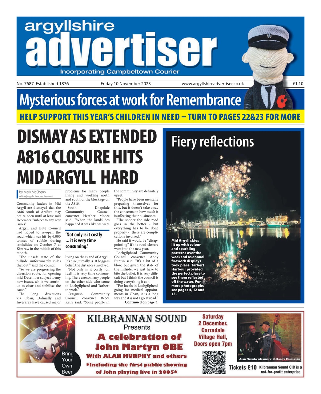 Argyllshire Advertiser Preview Pages