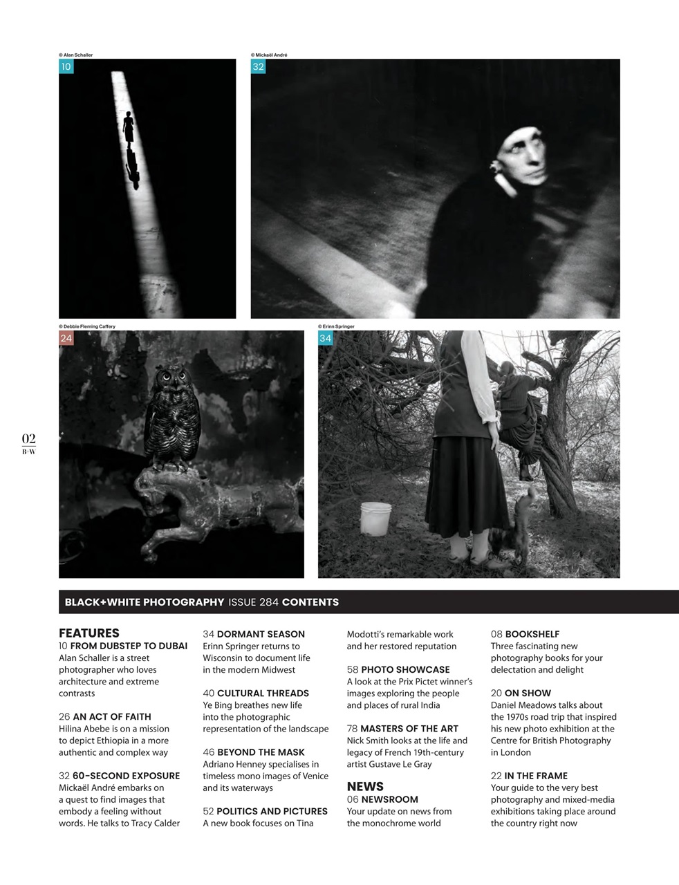 Black+White Photography Preview Pages