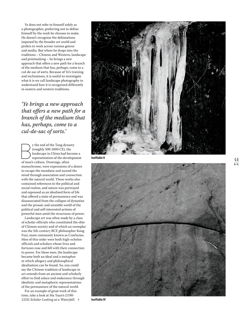 Black+White Photography Preview Pages