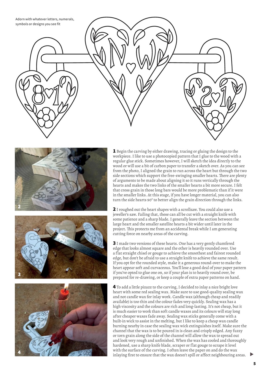 Woodcarving Preview Pages