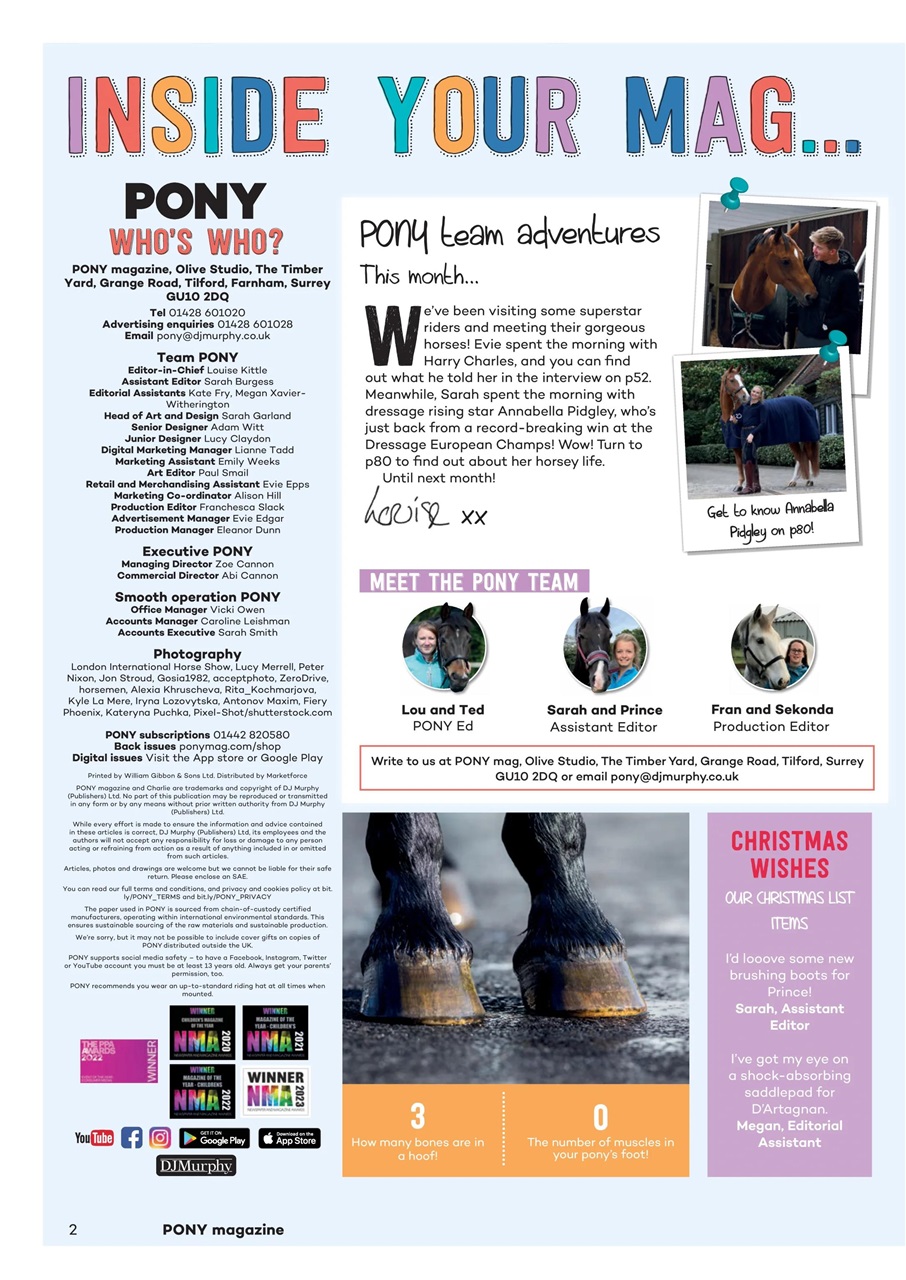 Pony Magazine Preview Pages