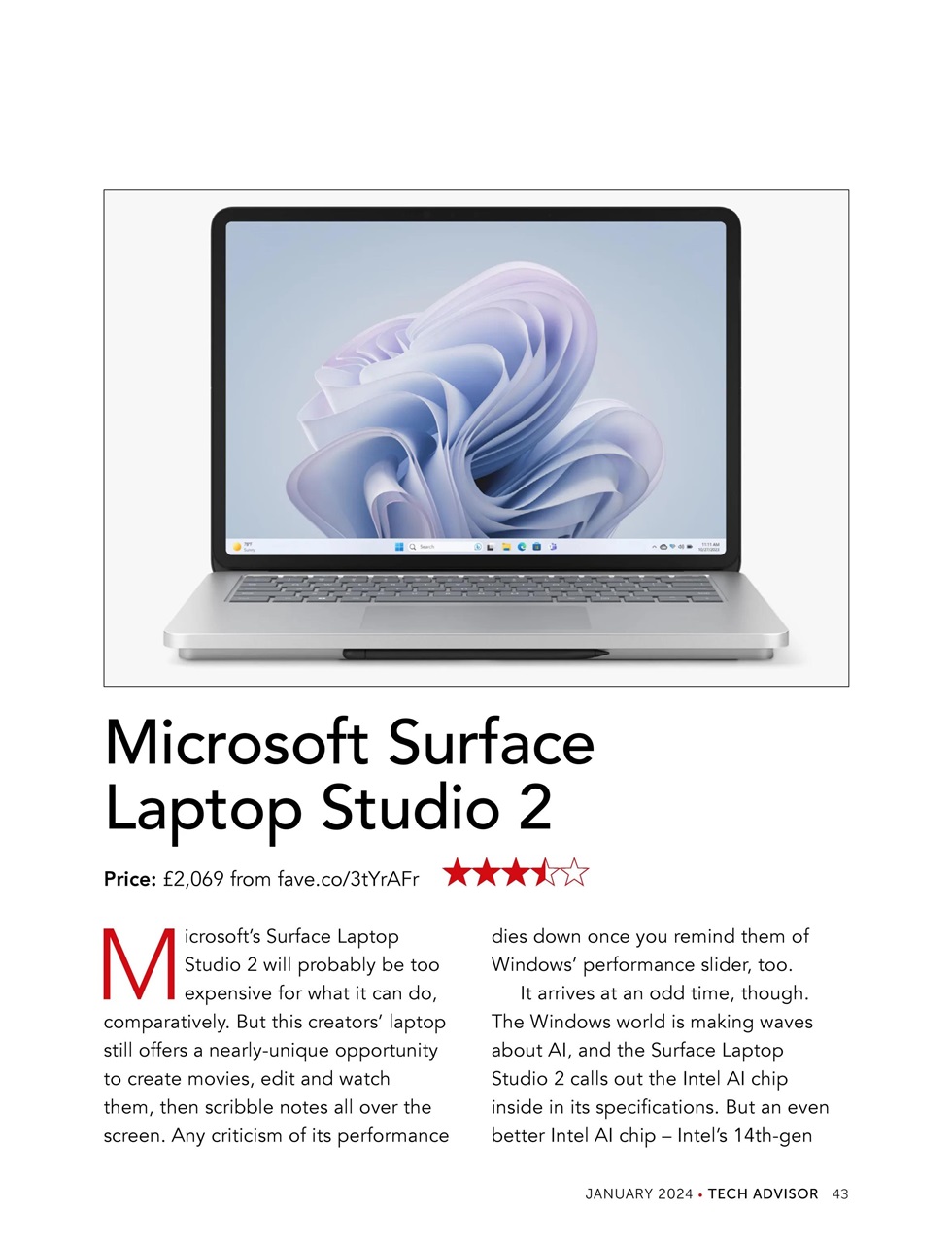 Tech Advisor Preview Pages