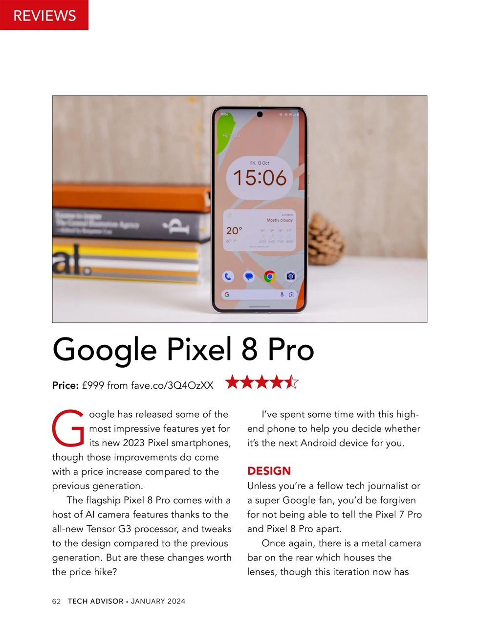 Tech Advisor Preview Pages