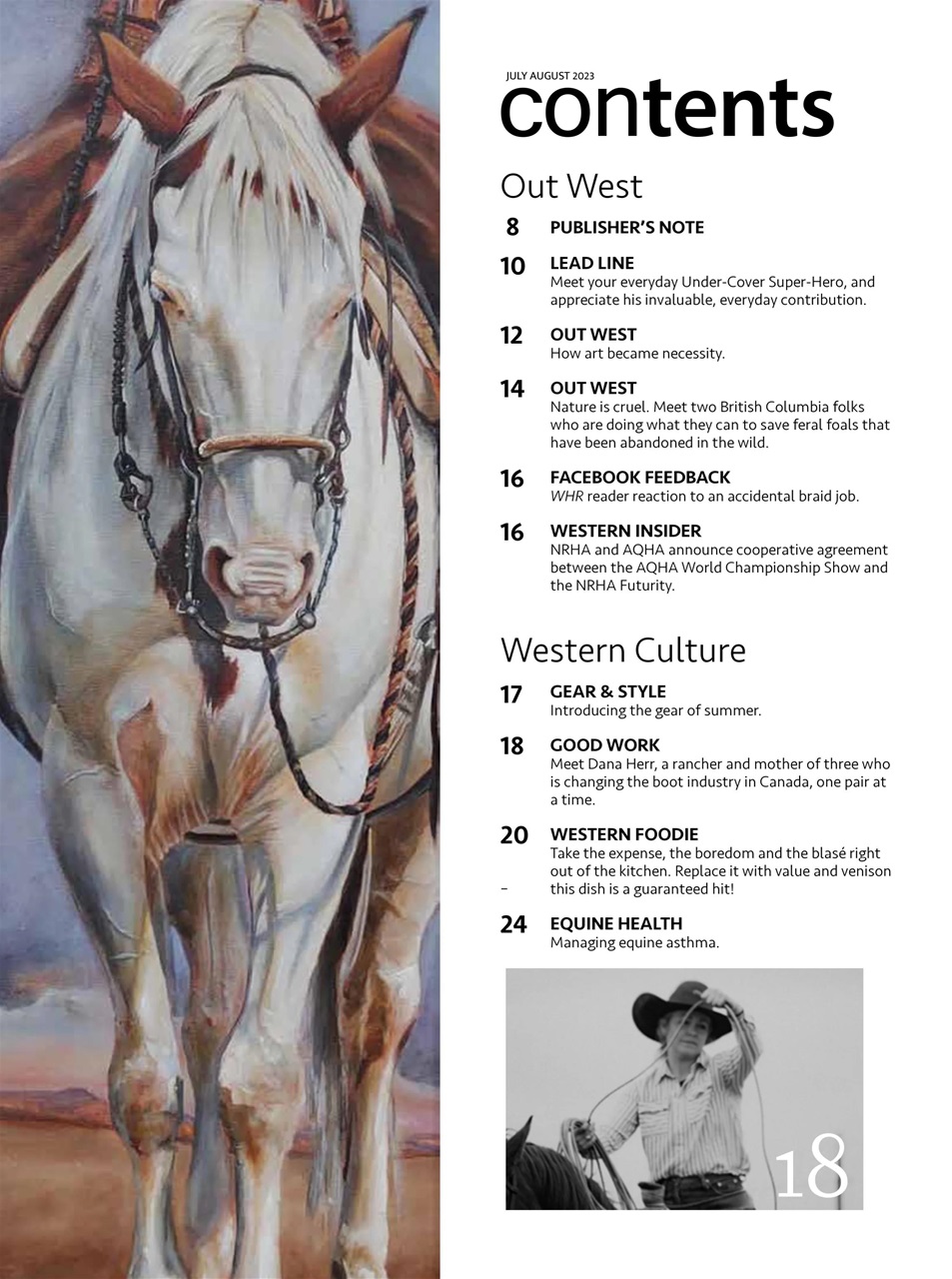 Western Horse Review Preview Pages