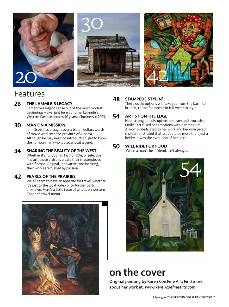 Western Horse Review Preview Pages