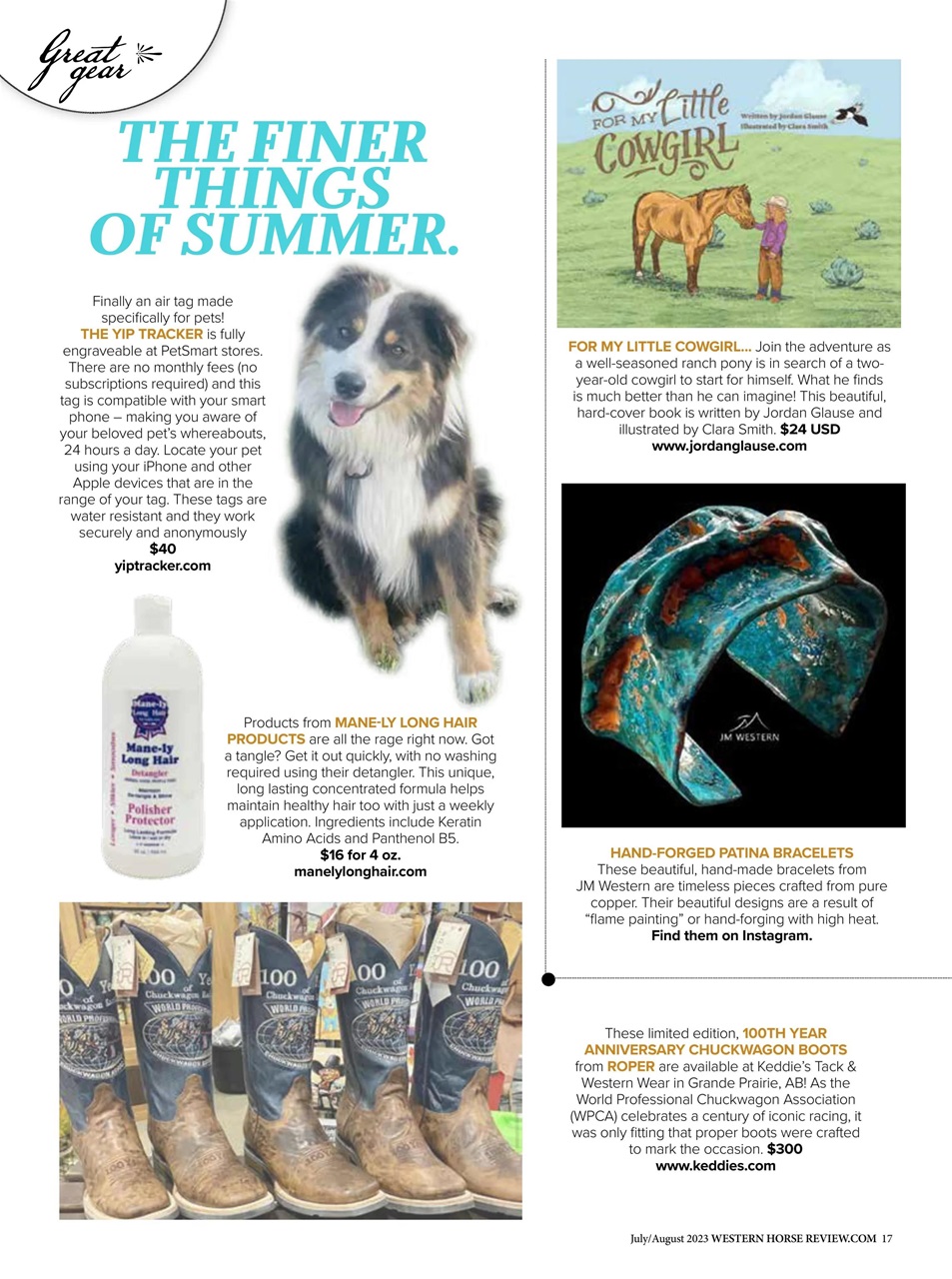 Western Horse Review Preview Pages