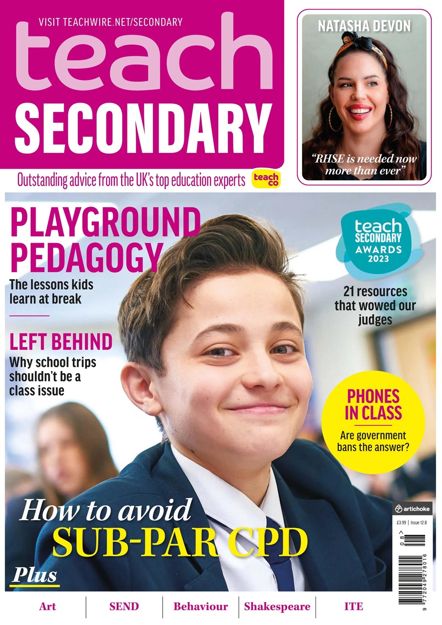 Teach Secondary Preview Pages