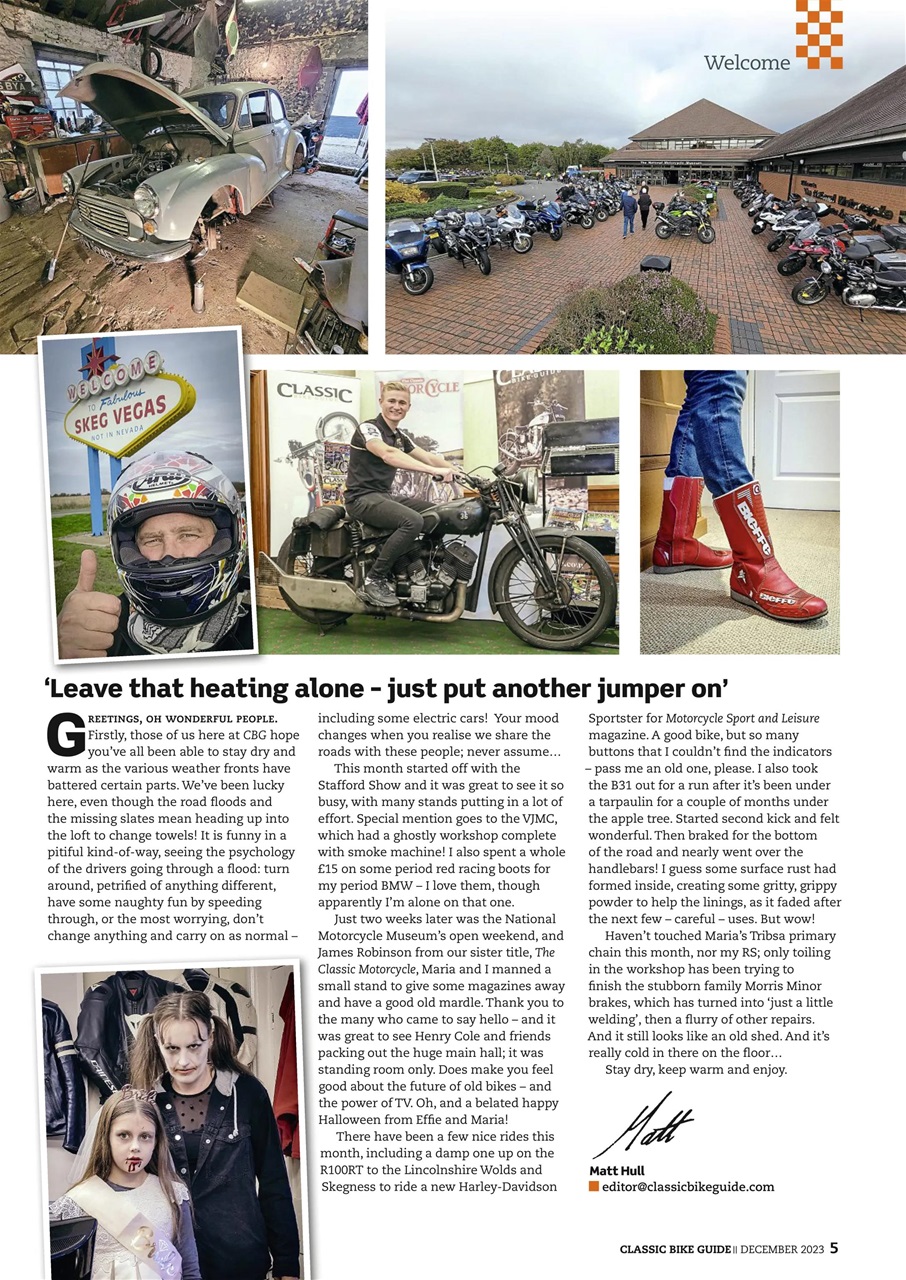 Classic Bike Guide Preview Pages