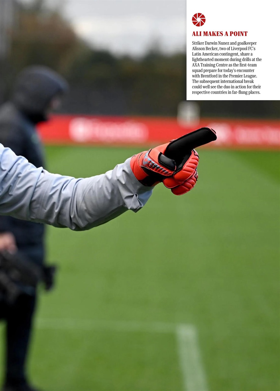 Liverpool FC Programmes Preview Pages