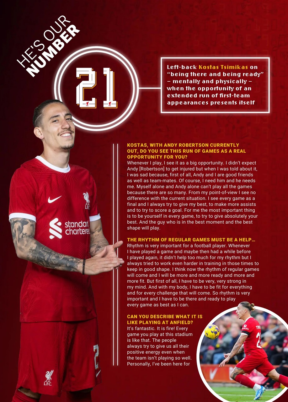 Liverpool FC Programmes Preview Pages