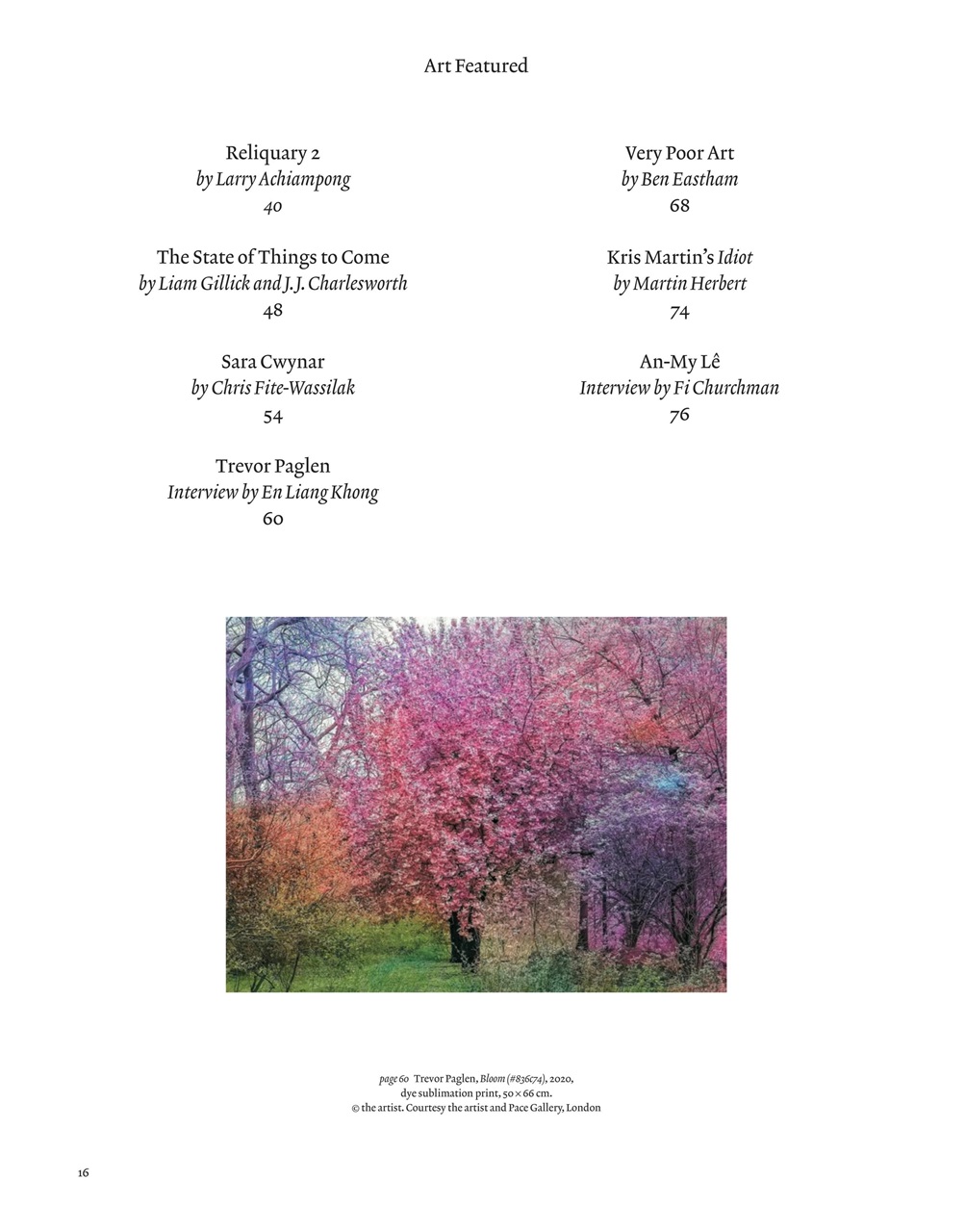 ArtReview Preview Pages