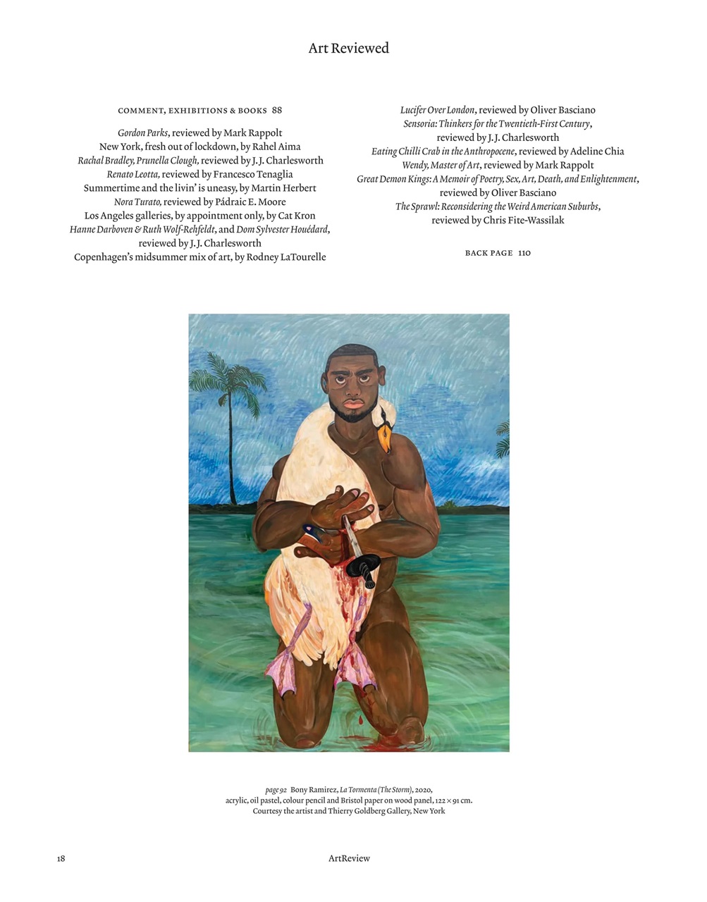 ArtReview Preview Pages