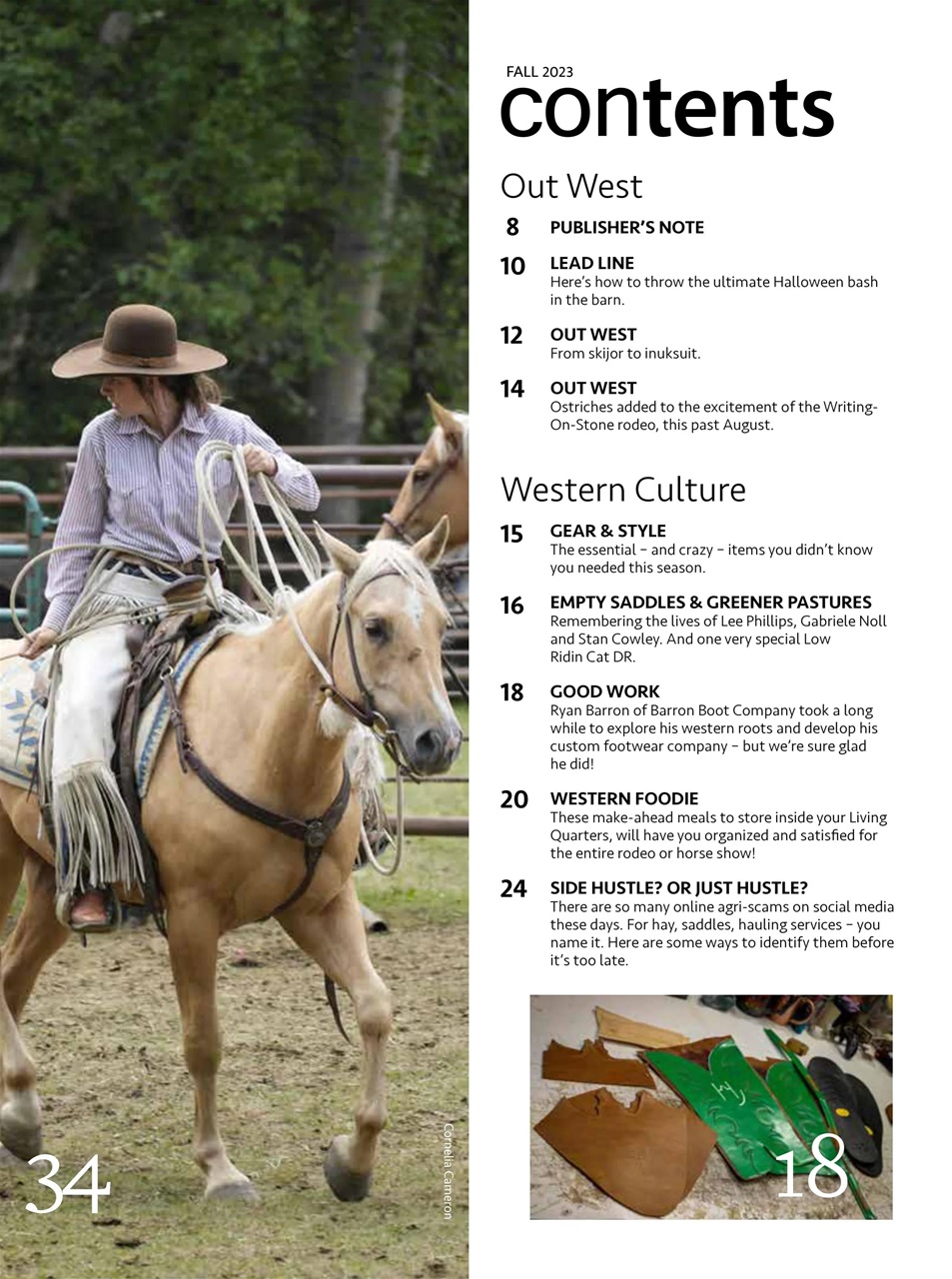 Western Horse Review Preview Pages