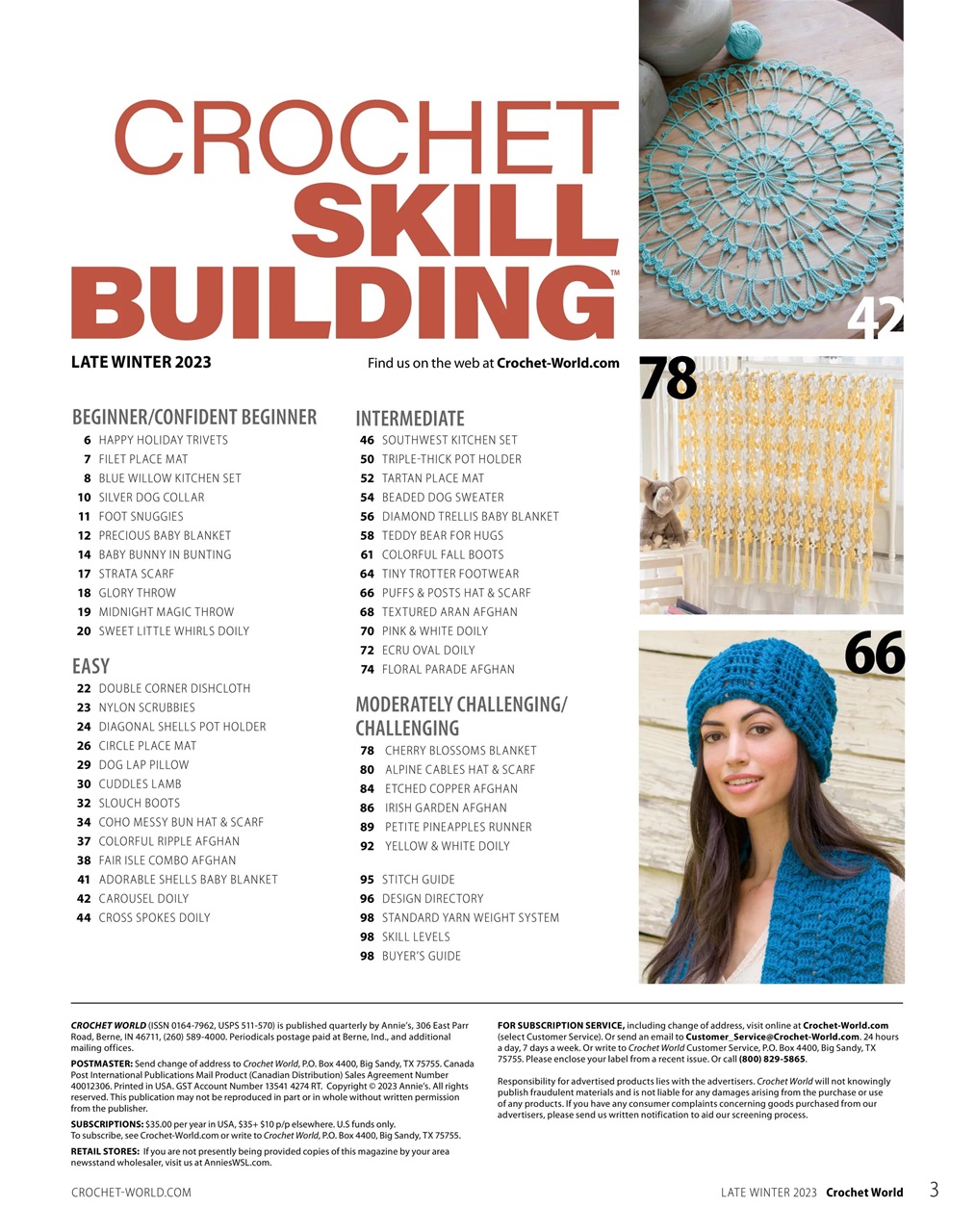 Crochet World Preview Pages