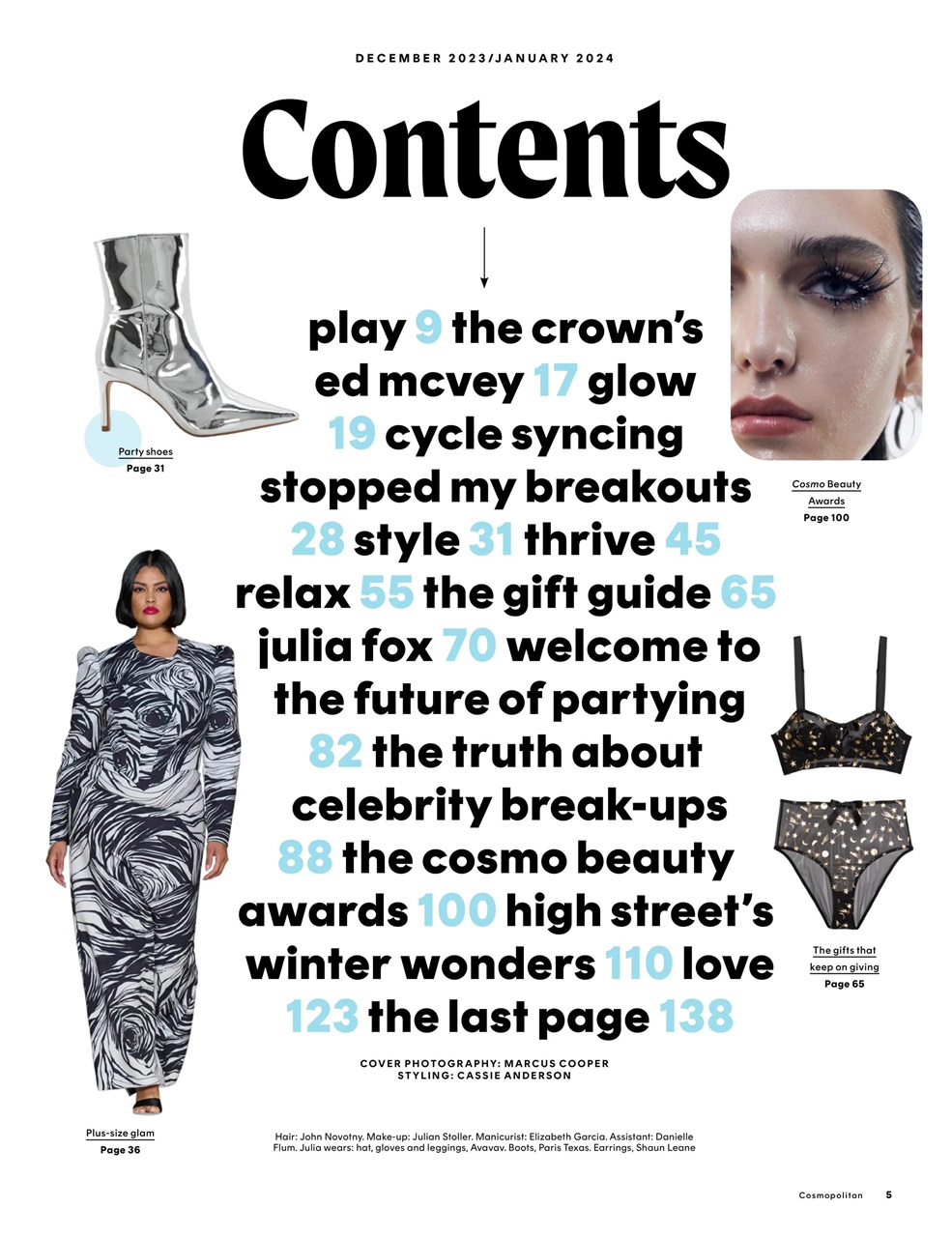 Cosmopolitan Preview Pages