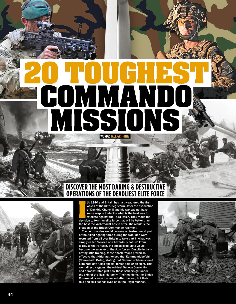 History of War Bookazine Preview Pages