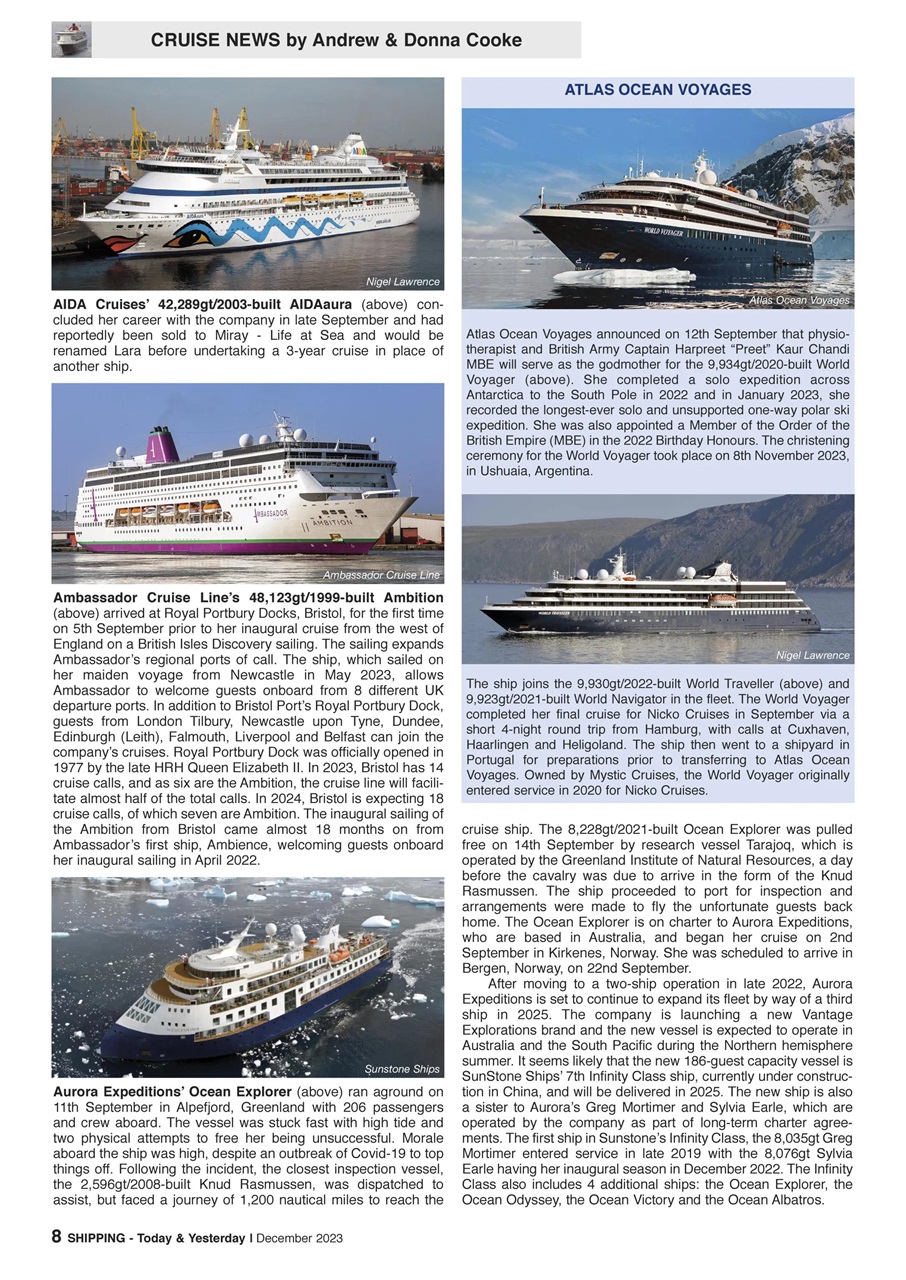 Shipping Today & Yesterday Preview Pages