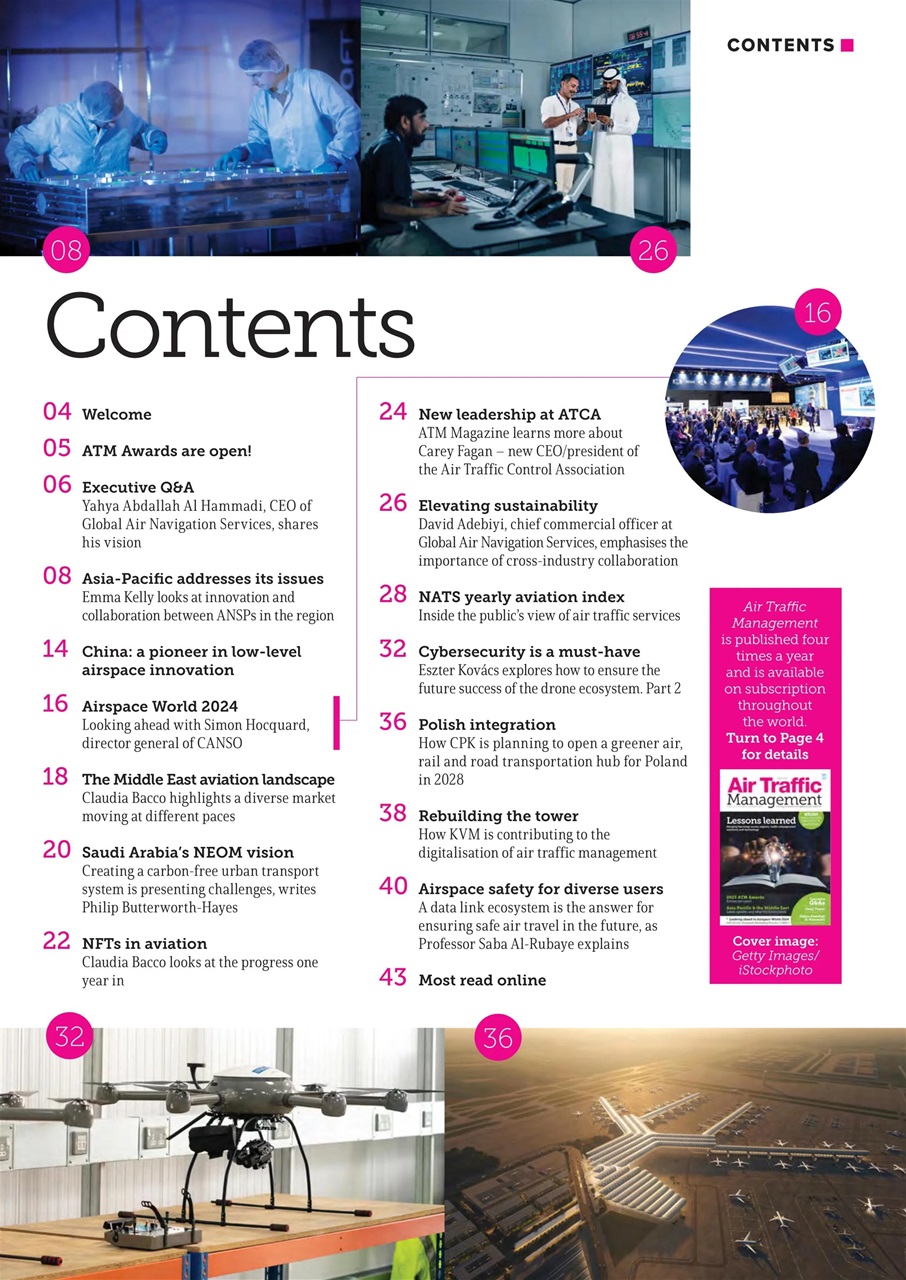 Air Traffic Management Preview Pages