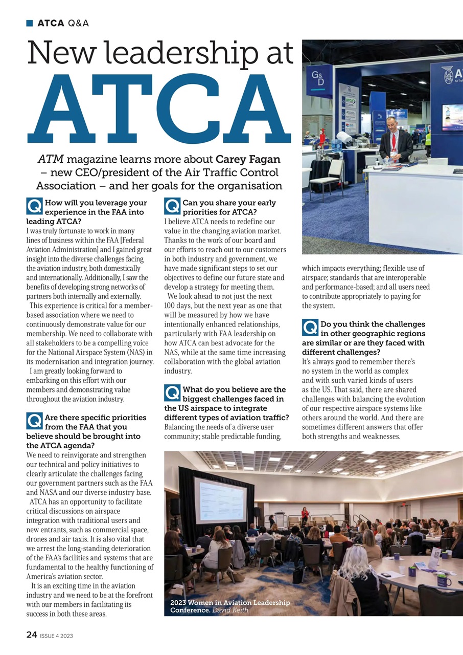 Air Traffic Management Preview Pages