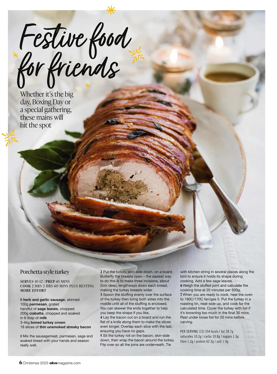 Olive Magazine Preview Pages