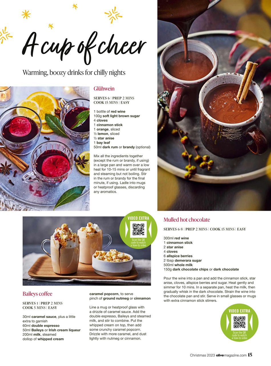 Olive Magazine Preview Pages