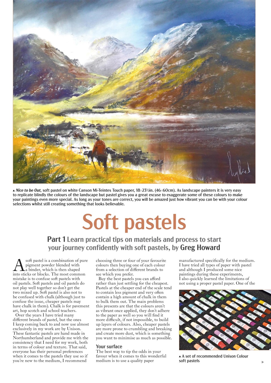 Leisure Painter & The Artist Preview Pages