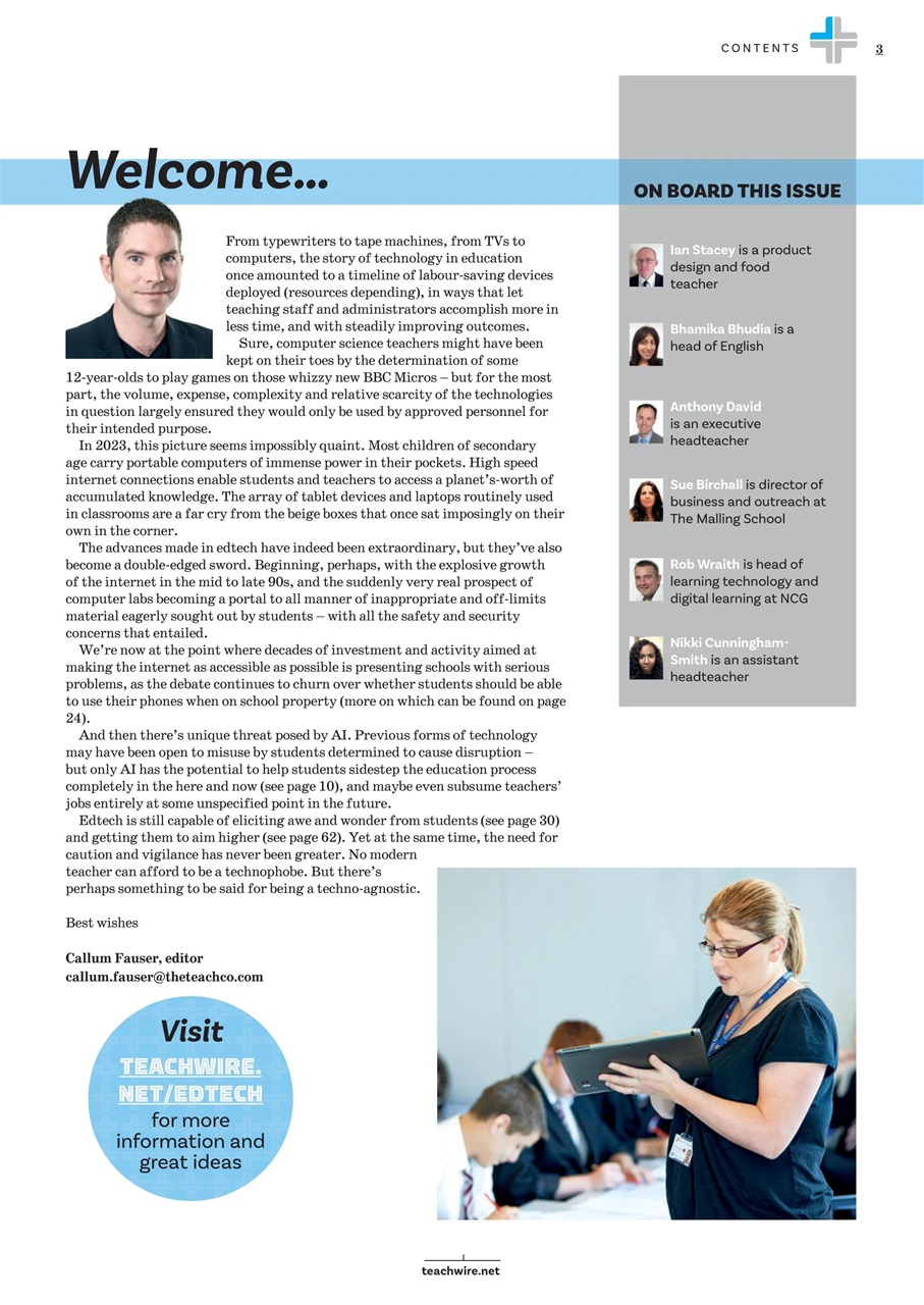 Technology and Innovation Preview Pages