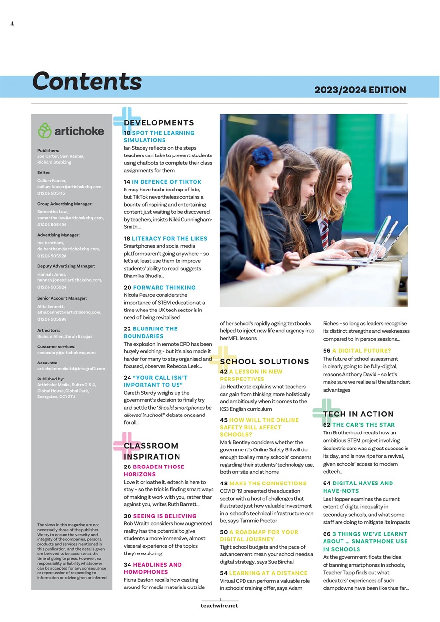 Technology and Innovation Preview Pages