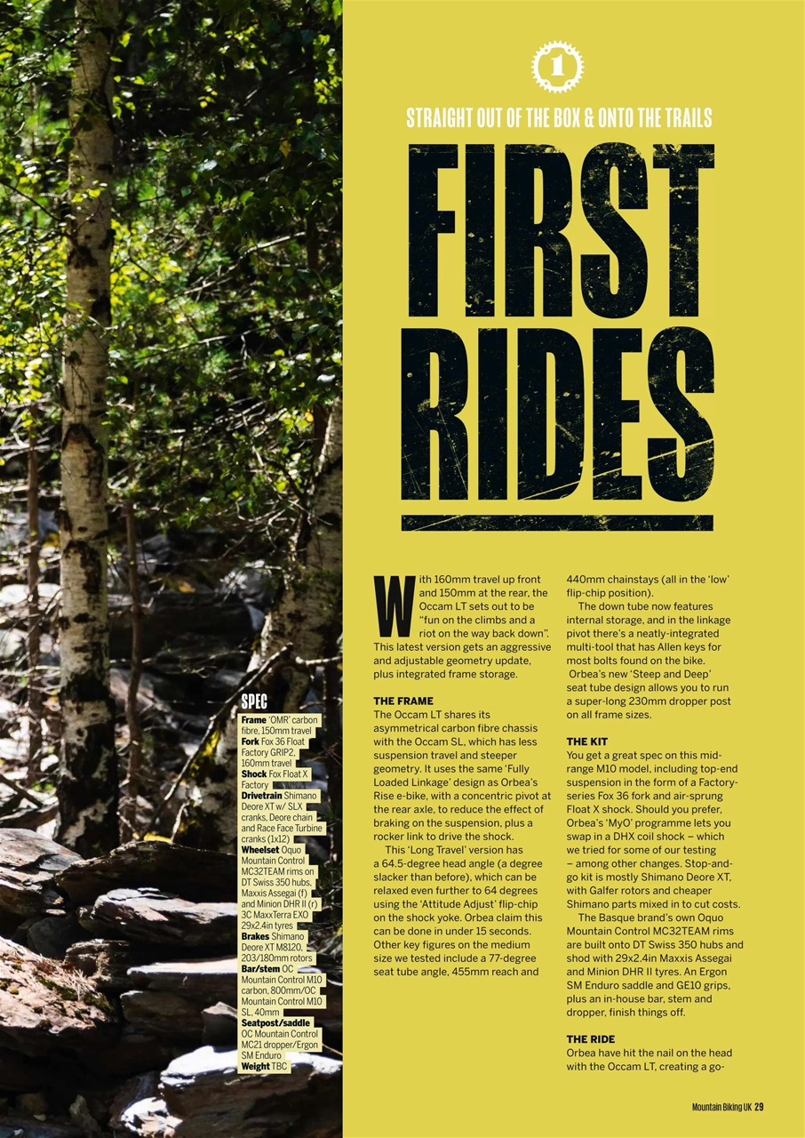 Mountain Biking UK Preview Pages