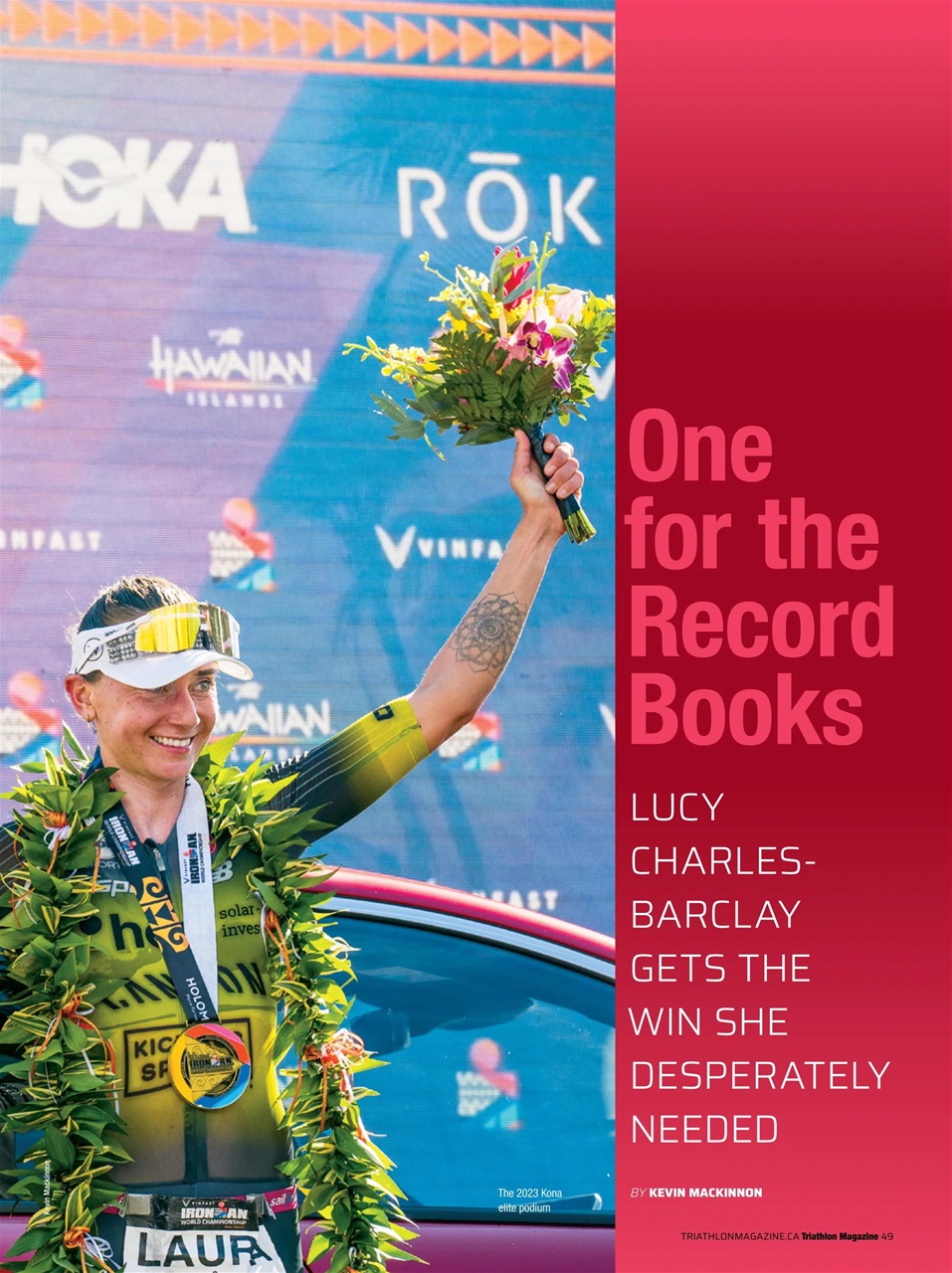 Triathlon Magazine Canada Preview Pages