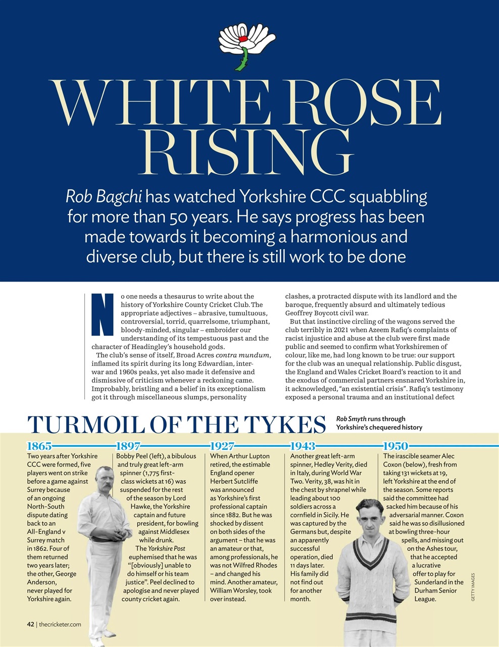 The Cricketer Magazine Preview Pages