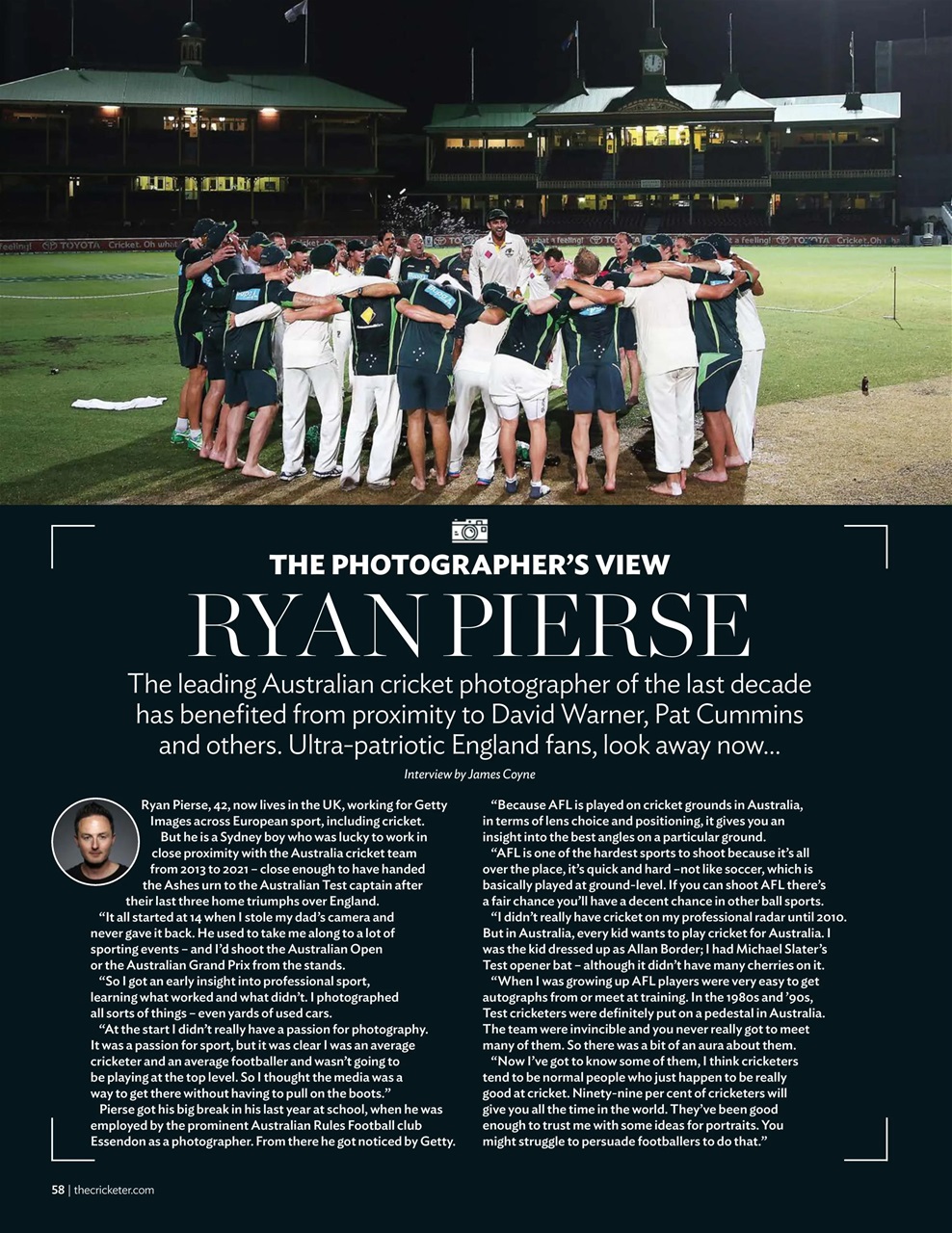 The Cricketer Magazine Preview Pages