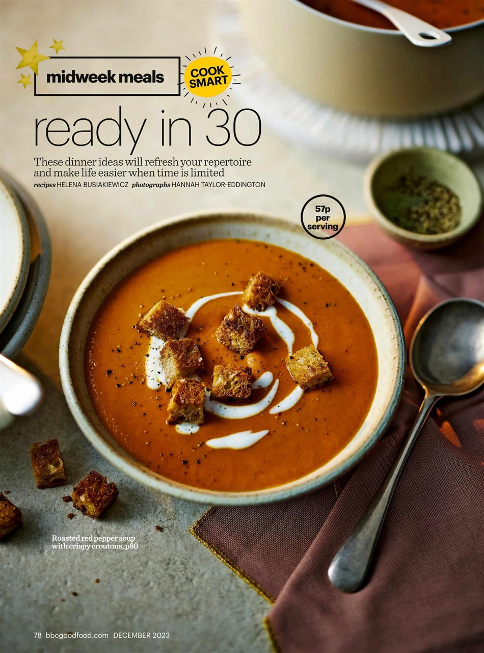 Good Food Magazine Preview Pages