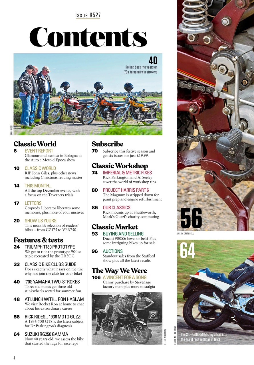 Classic Bike Preview Pages